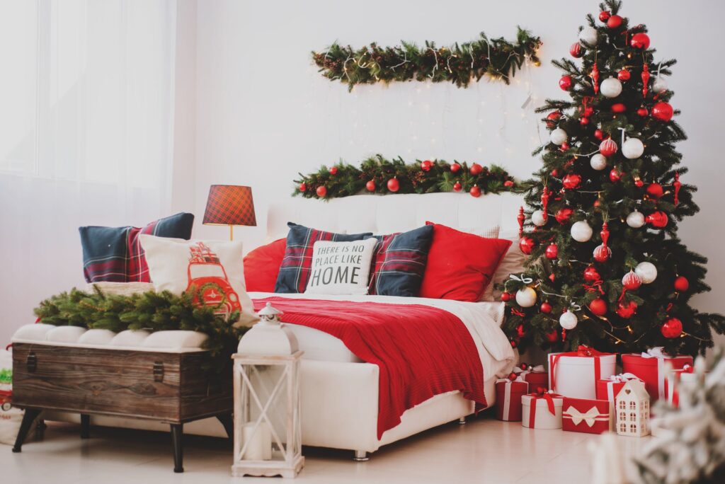 Holiday guest room for great sleep 